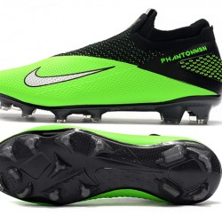 nike phantom vision black and green